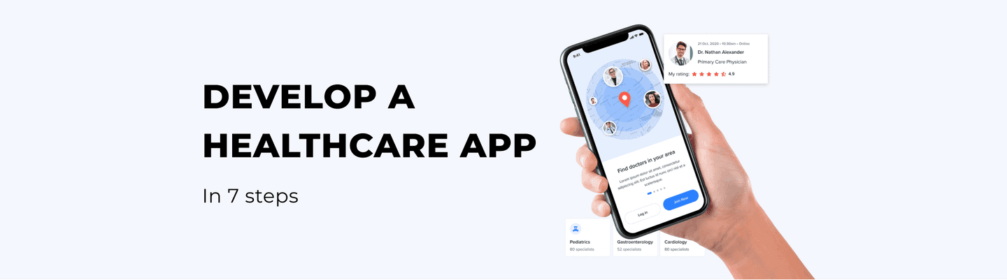 7 steps to develop a successful healthcare app for patients